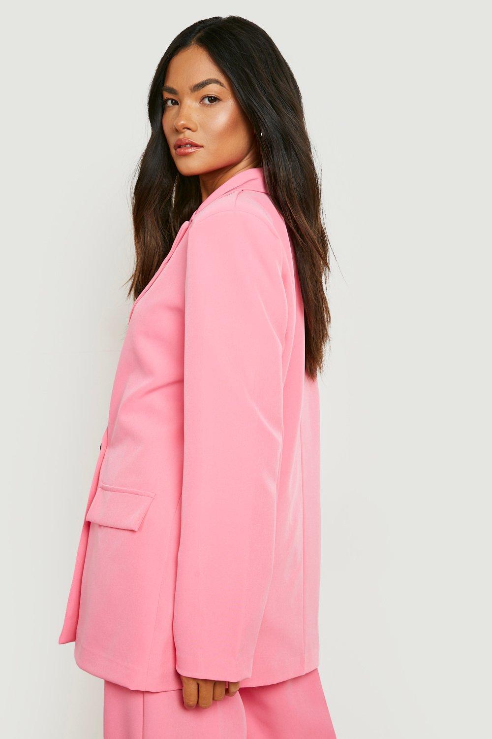 Pink sale color blazer